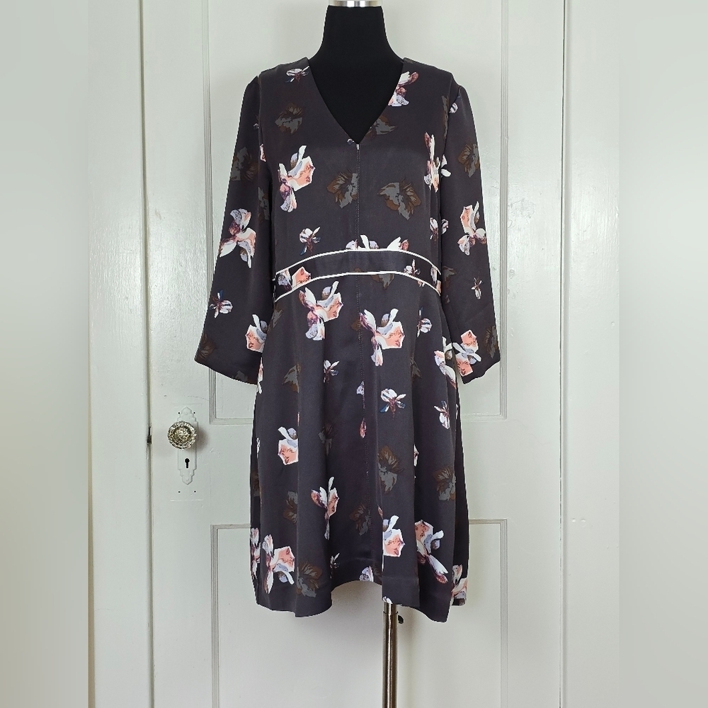 Banana Republic Floral Dress With Pockets Size 10